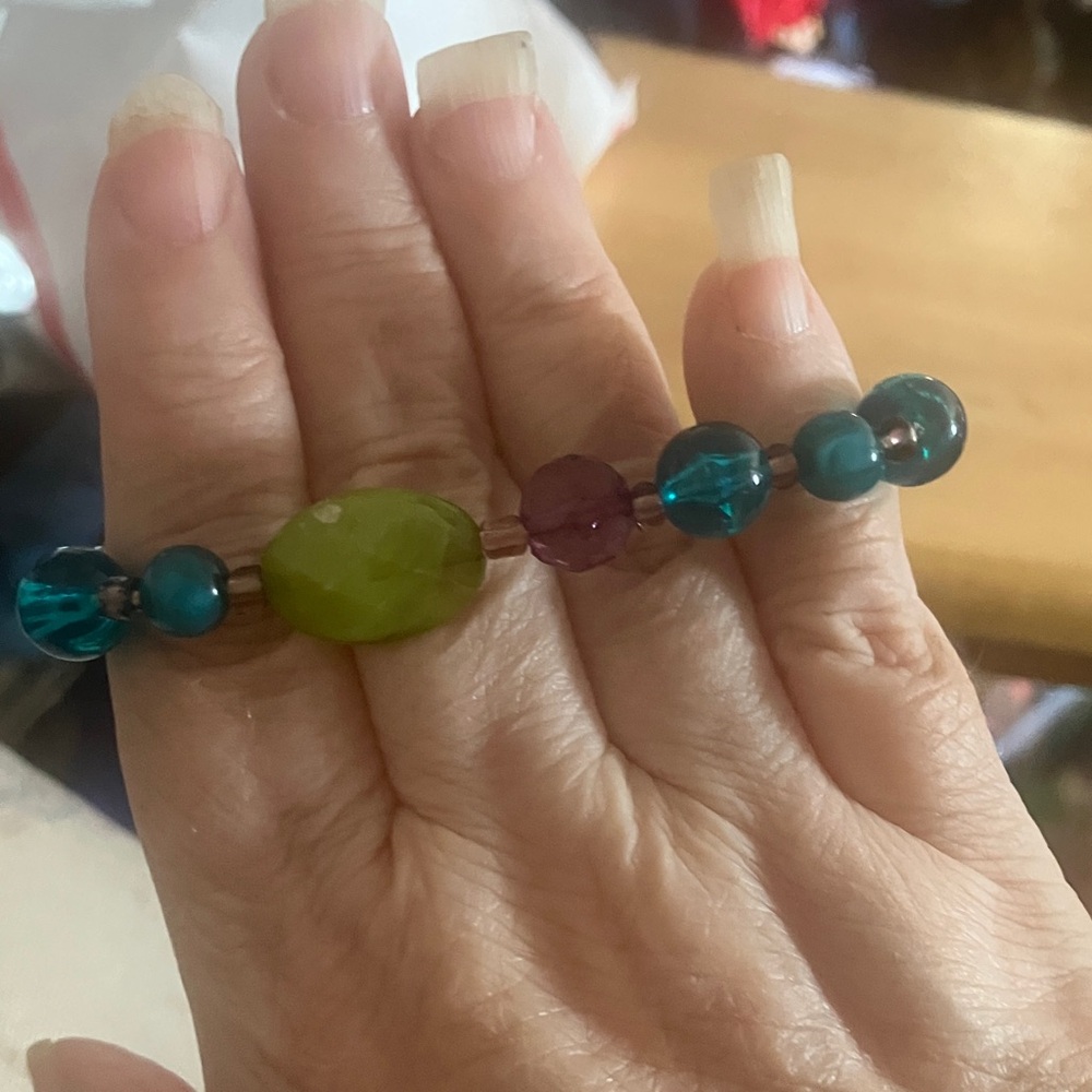 Elegant Multicolor Beaded stretch Bracelet